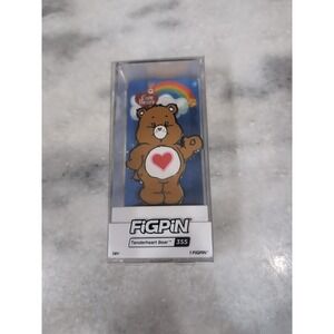 FiGPiN‎ #355 Care Bears Tenderheart Bear, Hard Case, Collectible Pin, Unlocked
